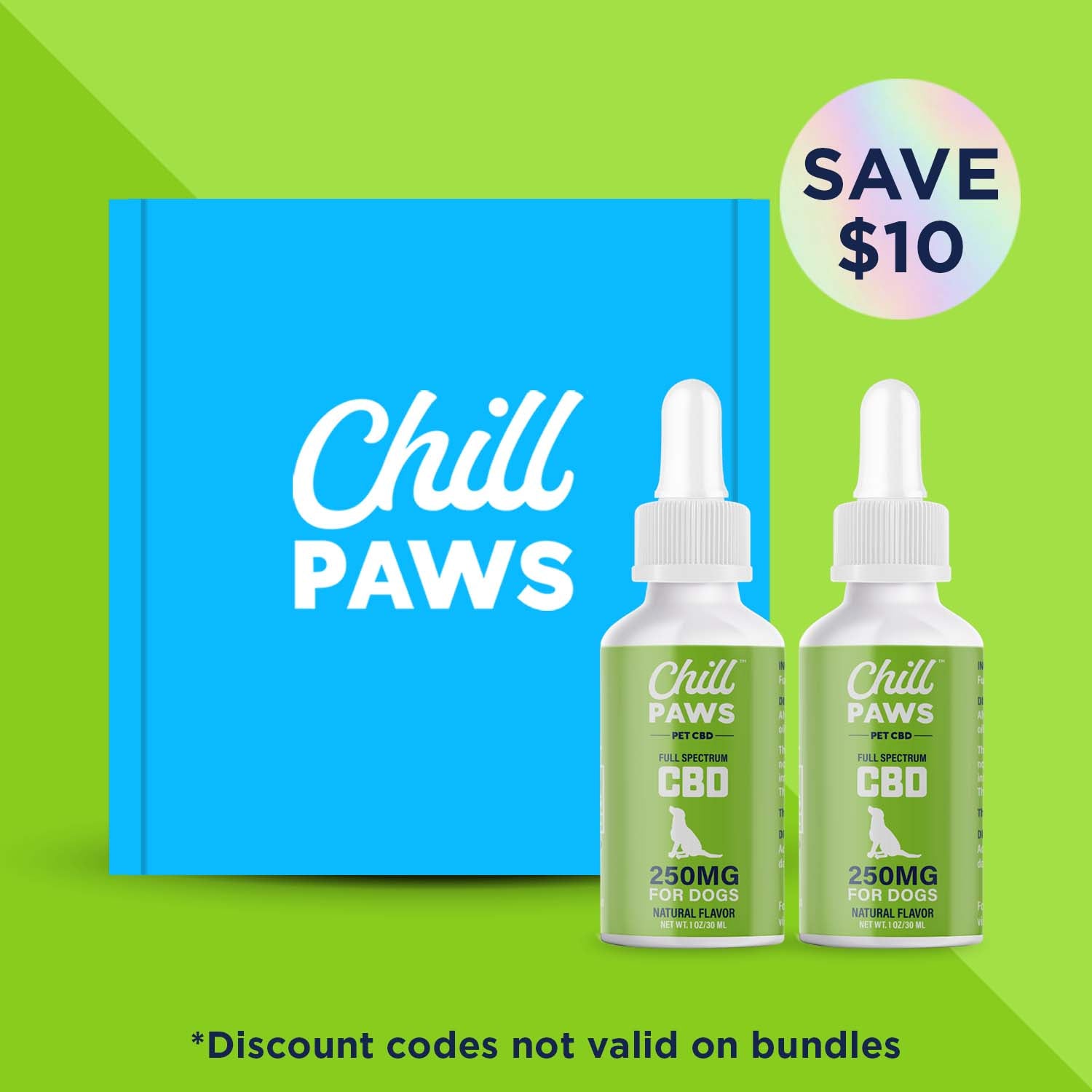 Full Spectrum CBD Oil For Dogs - 250MG | Chill Paws